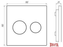 Alcaplast M778 (черный матовый)
