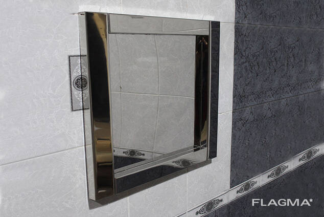 Антивандальное зеркало из нержавеющей стали