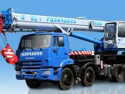 Аренда автокрана 25-32т