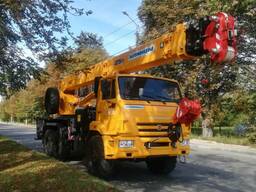 Аренда автокрана 25т.