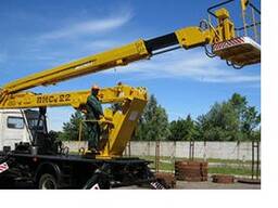 Аренда автовышки 22 м. в Жодино