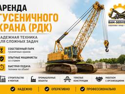 Аренда крана гусеничного РДК-25