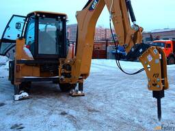 Аренда экскаватора-погрузчика с гидромолотом! CAT 434, Volvo Bl71 парк 2022-2024года.