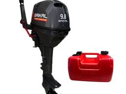 Прокат лодочного мотора 9.8 л. с (электростартер)