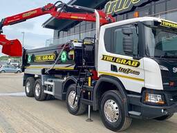 Аренда манипулятора Scania