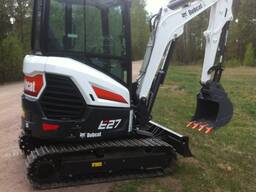 Аренда мини-экскаватора Bobcat E27