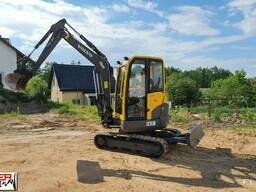 Аренда мини экскаватора Volvo ECR38