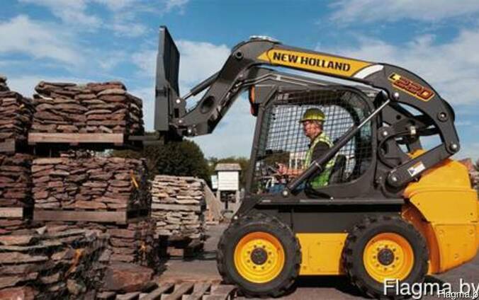 Аренда мини-погрузчика new holland
