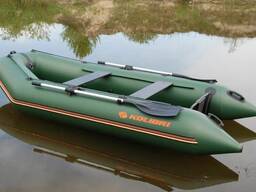 Аренда надувной лодки Колибри 330 D (киль) 4 места