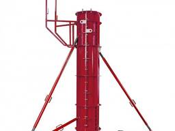 Аренда опалубки круглых колонн