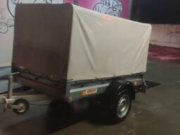 Аренда польского бортового прицепа