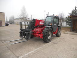 Аренда телескопического погрузчика MANITOU (Вилы, ковши, отвал, люлька)