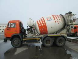 Автобетоносмеситель 58147-035-62 на шасси КАМАЗ 65115-62