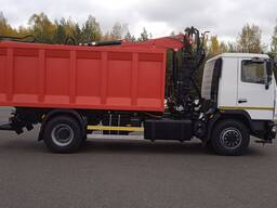 Автомобиль "Партнер АСМ" для сбора стеклобоя на шасси МАЗ-5340С3-575-013