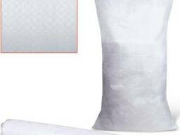 Б/у мешки из полипропилена, 50кг, белые, со вшитым поли