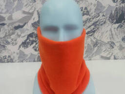 Бафф флисовый, двухслойный, MaxWarm(флис 280 г/м2) Оранжевый