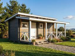 Баня из бруса с террасой 3