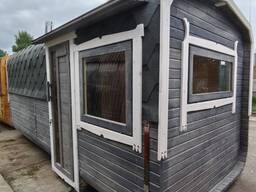 Баня Квадро-бочка BADEFASS 5,0 м на 2 пом.