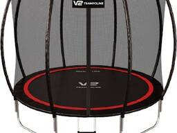 Батут V2 Trampoline 12Ft Redline (внешняя сетка, 4 ноги)