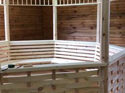 Беседка деревянная