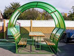 Каркас беседки "Семейная" 4*2 высота 2 м