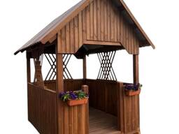 Беседки под ключ. Доставка, установка по РБ.