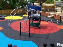 Бесшовные покрытия из резиновой крошки