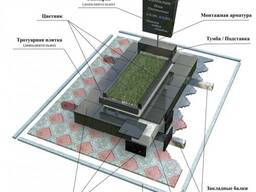 Благоустройство могил.