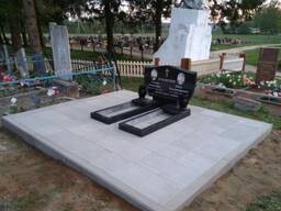 Благоустройство могил, мест захоронения в Заславле. Под ключ, недорого.