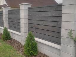 Блок демлер для столбов цветной