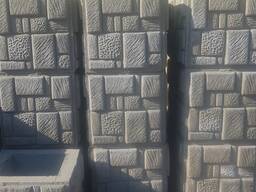 Блоки для забора Мозайка