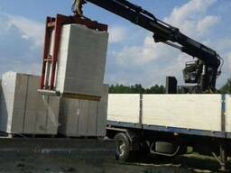 Блоки газосиликатные с доставкой и выгрузкой