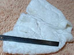 Болеро накидка шубка на плечи свадебная малая.