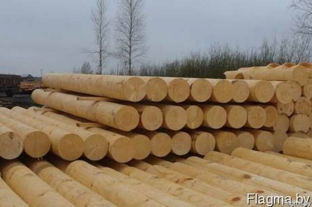 Бревно оцилиндрованное