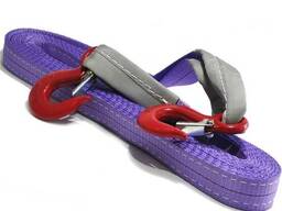 Буксир текстильный ленточный TOR БТЛ 4,5 т 
4,0 м (крюк-крюк)