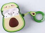 Чехол для наушников б/п "Авокадо" силиконовый - фото 1