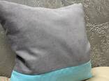 Декоративная наволочка на подушку с геометрическим рисунком - фото 10