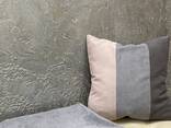 Декоративная наволочка на подушку с геометрическим рисунком - фото 13