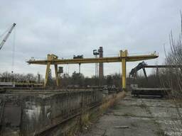 Демонтаж козлового крана КК-20/5-25