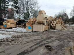 Деревянная тара, древесный лом поддонов