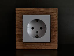 Деревянные рамки для ABB, Schneider, Legrand, Gira