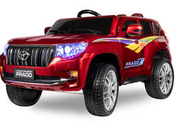 Детский электромобиль Kid's Care Toyota Land Cruiser Prado 4x4 (красный paint)