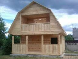 Дома из бруса Татьяна 6×6 с установкой в Старых Дорогах