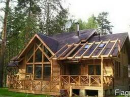 Дома, беседки из сосны