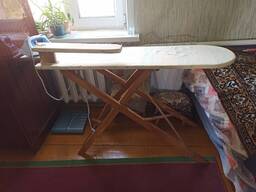 Доска гладильная полноценная подставки брюк утюга