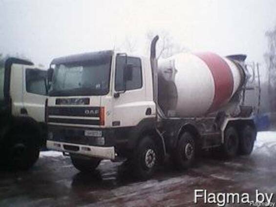Доставка бетона на объект.