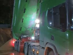 Доставка песка сыпучих грузов самосвалом 30м3 40т