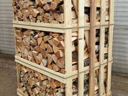 Дрова колотые сухие (техсушка) в ящиках с доставкой