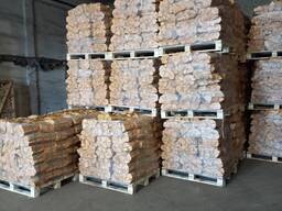 Дрова сухие в сетках