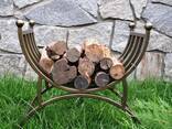 Дровница из металла - фото 2